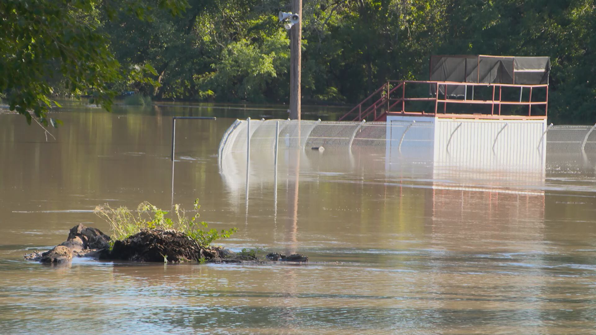 Blue River Raceway remains flooded after Nebraska rainfall
