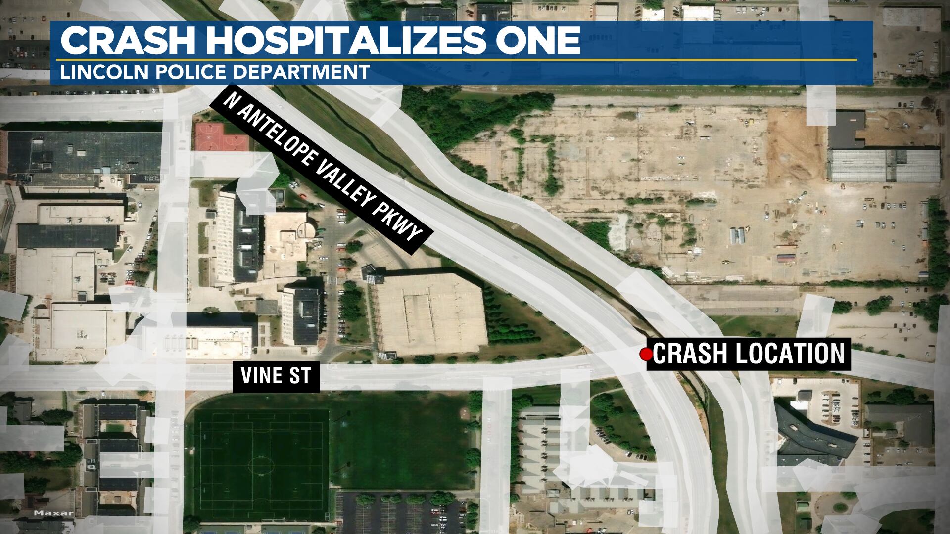 Multiple crashes result in hospitalisations in Nebraska