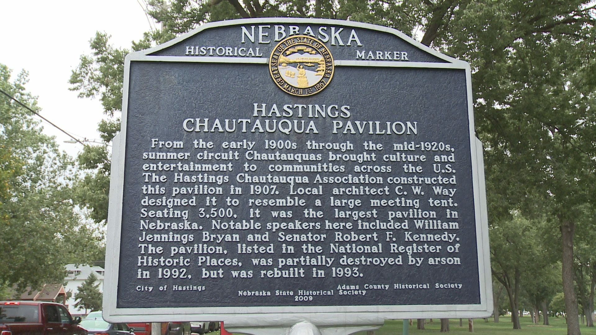 Hastings' Chautauqua Pavilion marks over a century of history