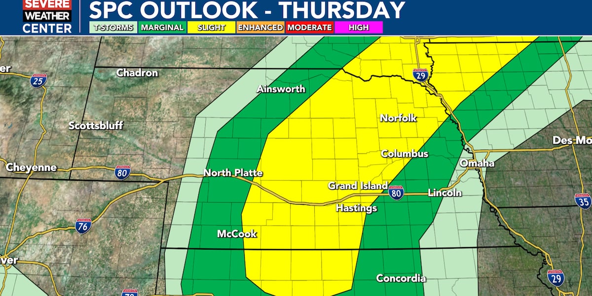 More storms, severe weather possible through Friday