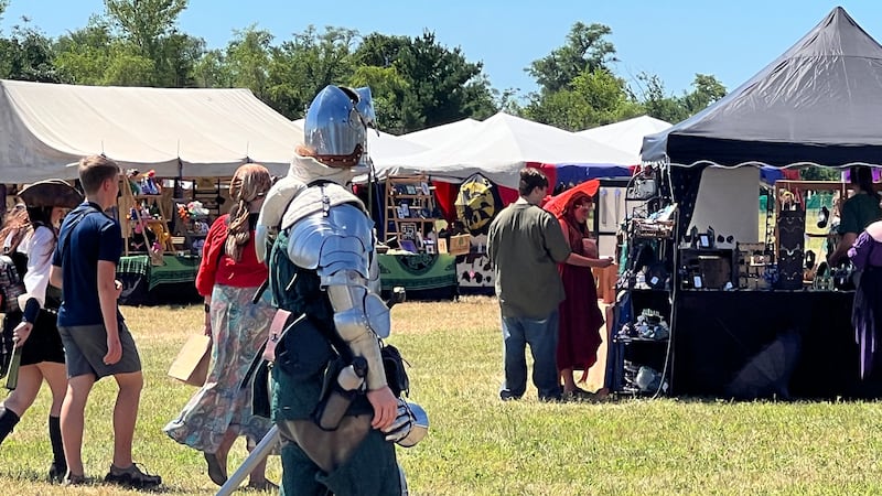 Knights, fairies and over-sized turkey legs have returned to Lincoln this weekend with the...