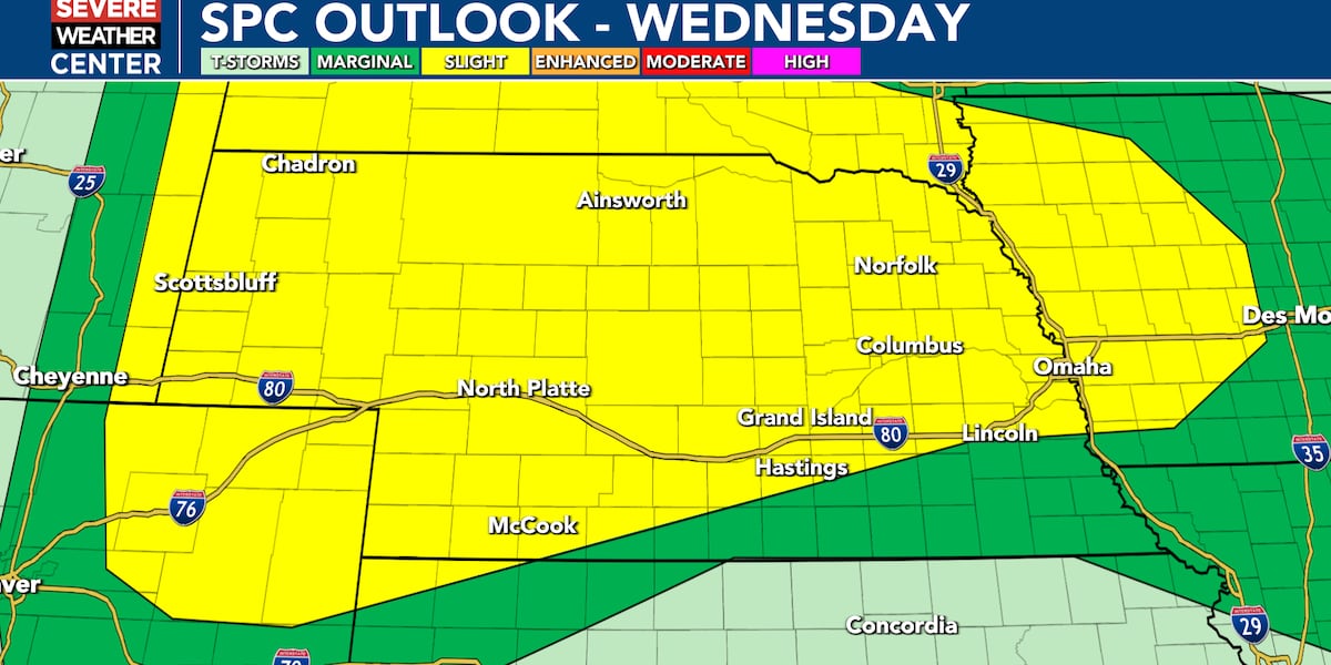 More waves of storms expected across Nebraska