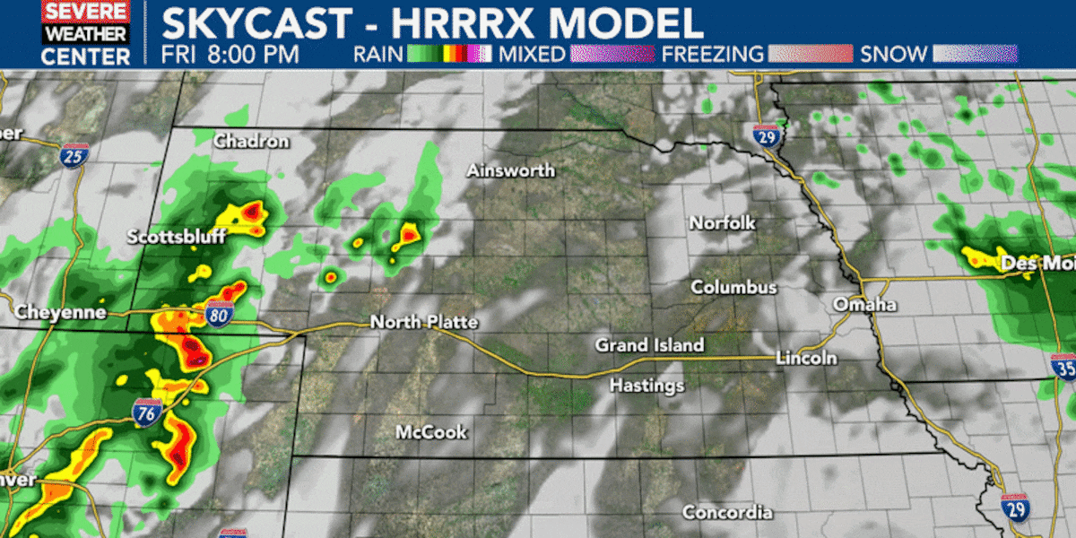 More waves of shower, storms possible into the weekend