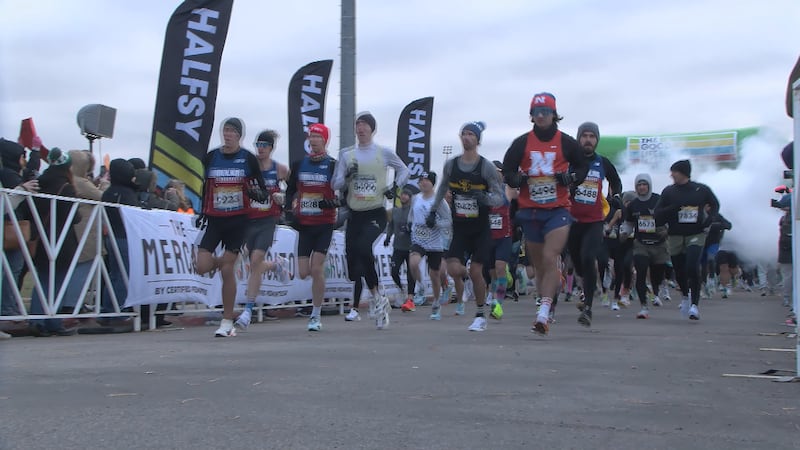 More than 9,000 runners ran through Lincoln on Sunday in the 12th annual Good Life Halfsy.