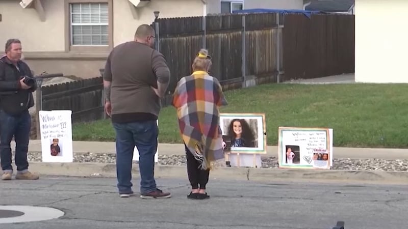 The home of a missing 9-year-old in California was searched by police.