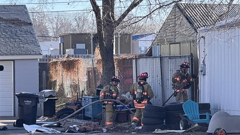 Lincoln Fire and Rescue were called to a building near 2nd and Garfield streets shortly before...