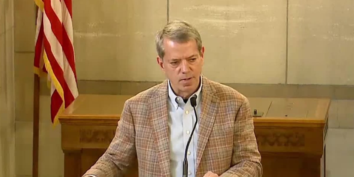 Governor Jim Pillen discussing health initiatives