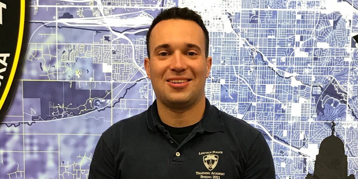 Kyle Poore Fallen LPD officer’s son training to become a Lincoln Police officer