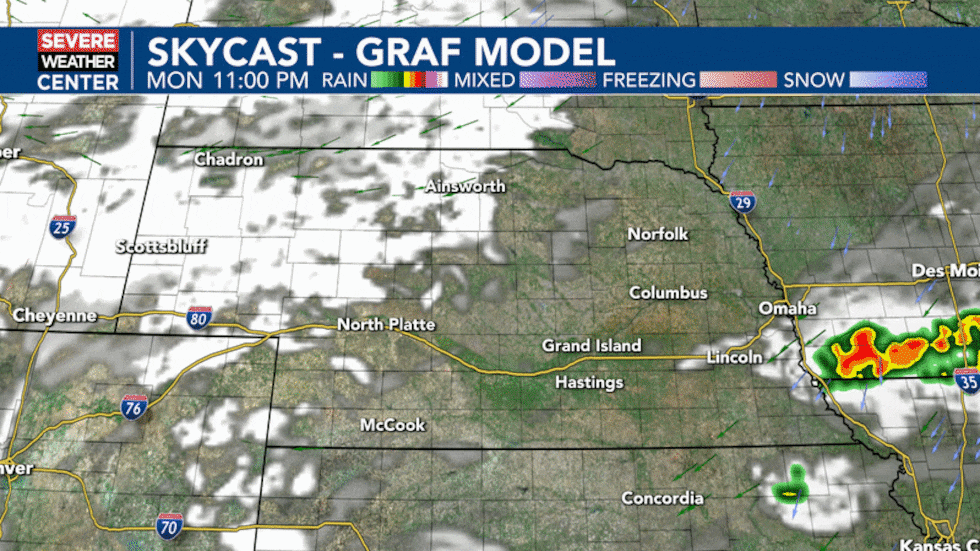 Para el martes se esperan cielos parcialmente o mayormente nublados con clima ventoso con algunos aislados...