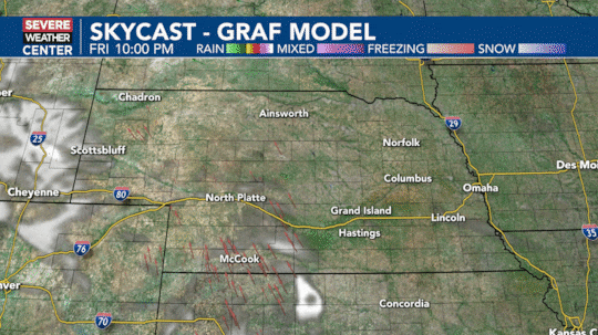Generally sunny skies are expected on Saturday with some passing clouds from time to time. No...