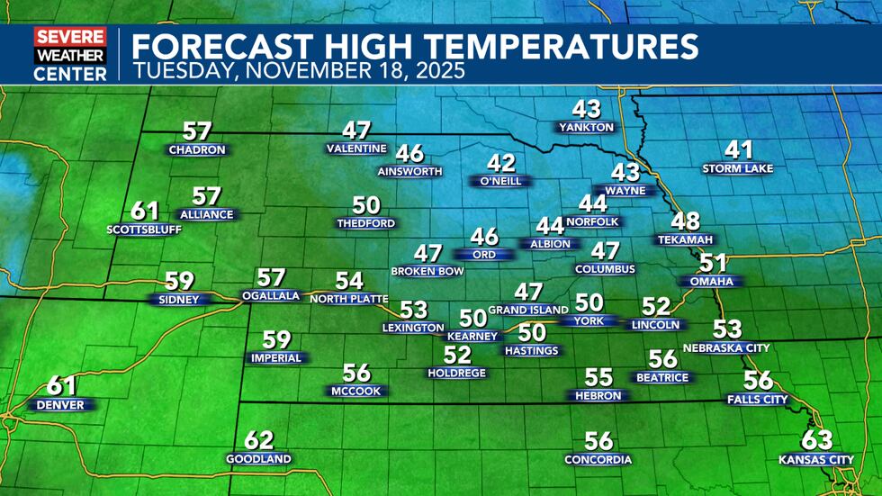 Entre los 40 y los 50 superiores.