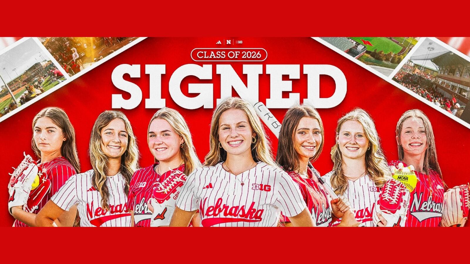 Nebraska Softball Roster Nebraska Softball inks seven for 2026-27 season