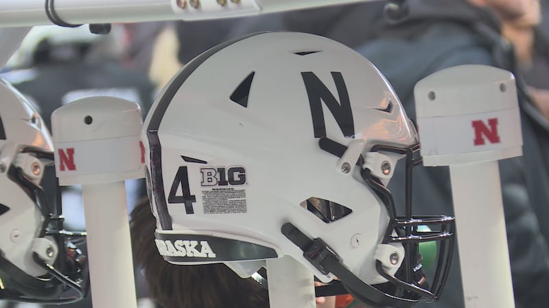 Nebraska football traded in their usual scarlet and cream for black Saturday night in the game...