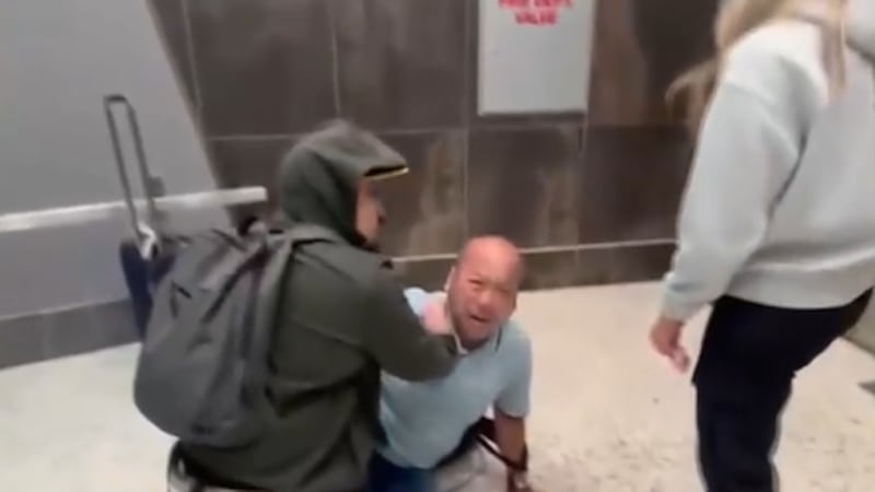 Police say agents walked away before the arrest was completed, prompting officers to remove...