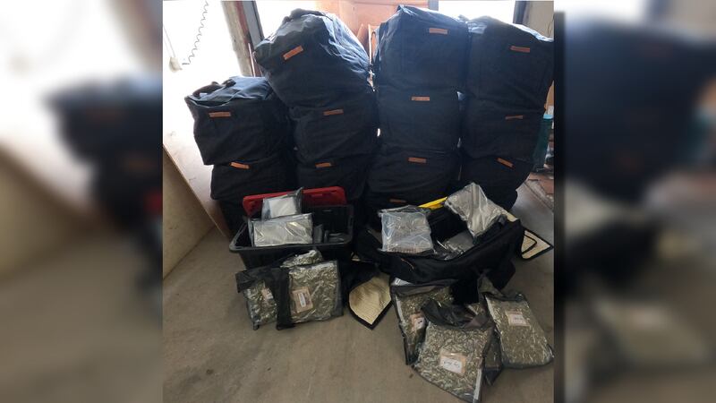 LSO arrested a man after investigators found more than $1 million worth of drugs in a trailer...