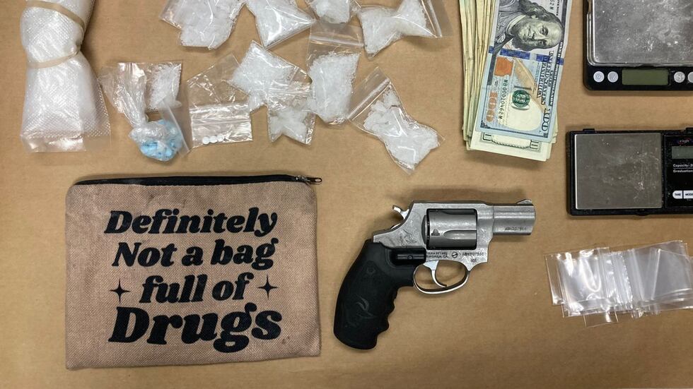 This week, Portland Police officers found a bag full of drugs, that ironically had “Not a Bag...
