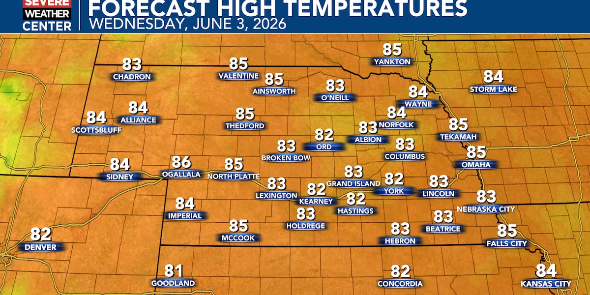 Off and on storm chances continue; heat and humidity build this weekend