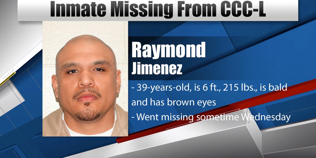 Missing My Inmate Inmate missing from the Community Corrections Center in Lincoln