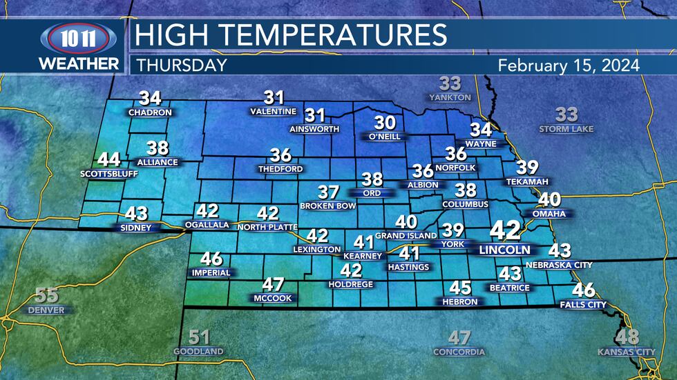 Feb Weather Another mild day for Valentine’s Day; Colder weather and snow chances ...