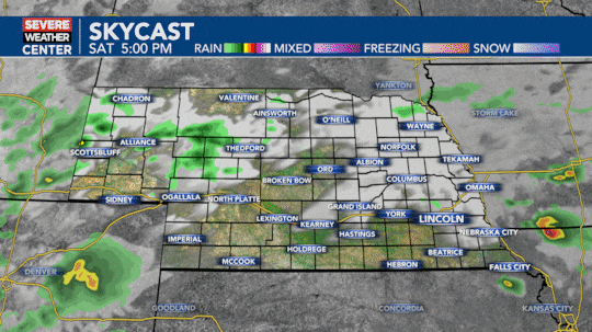 Multiple rounds of severe storms possible.