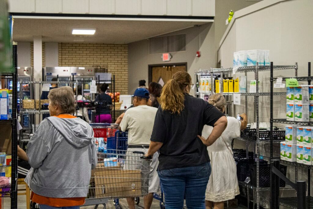 More Americans are hungry in the face of federal cuts , rising grocery prices