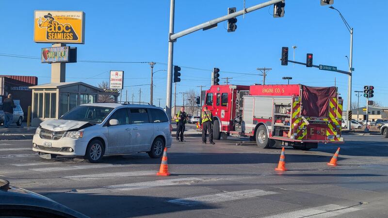 Crash at 48th and Cornhusker Highway