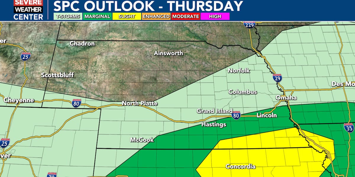 Severe weather possible Thursday evening as cold front stalls over region Severe weather possible Thursday evening as cold front stalls over region