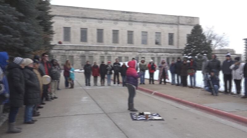 Nebraska Rally Anthony Rally to support Nebraskan in DC controversy