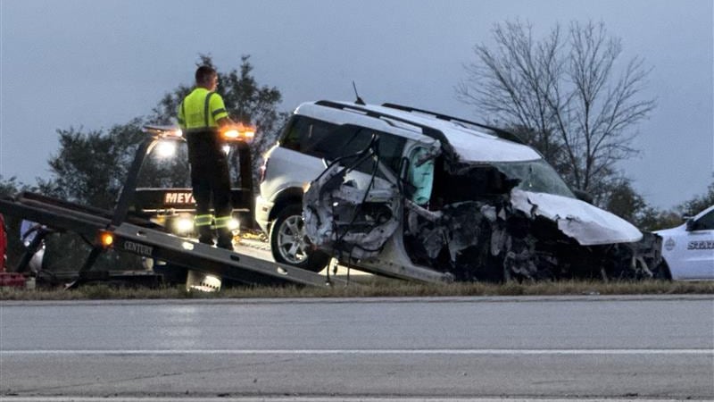 Both lanes of Highway 77 are back open after a serious crash Monday morning.