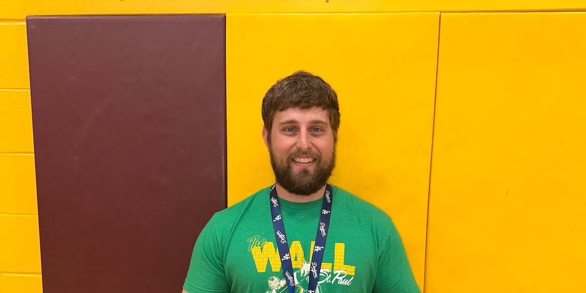 Sterling P.E. teacher honored with Golden Apple Award