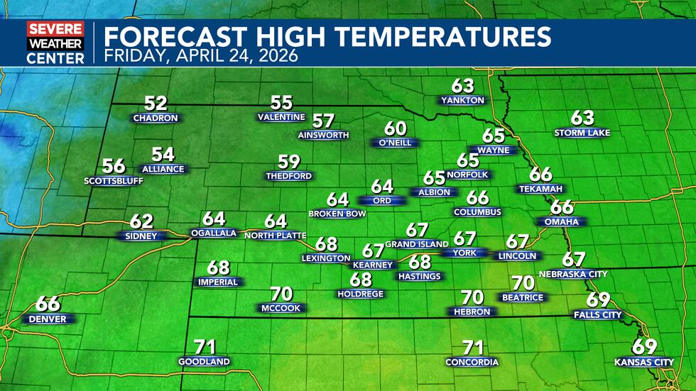 Nebraska Spring Springtime Unseasonably warm week ahead for Nebraska as Spring heat builds before ...