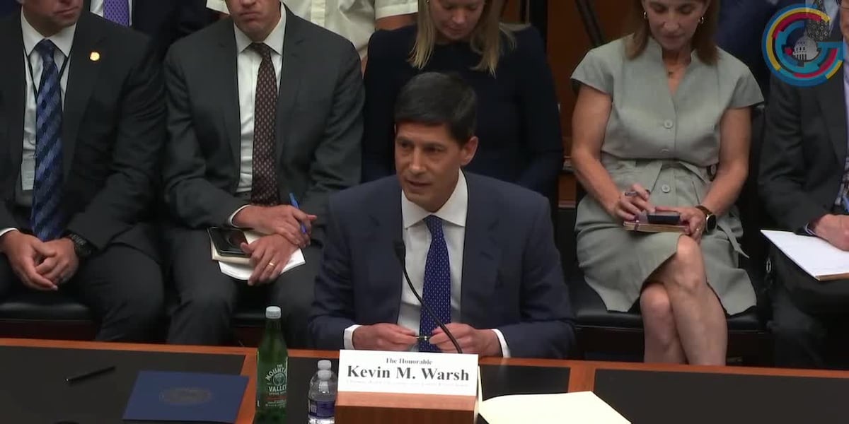 Fed Chair Warsh testifies on inflation before Congress