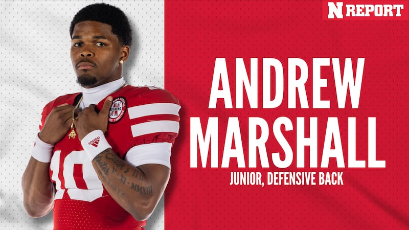 Nebraska DB Andrew Marshall