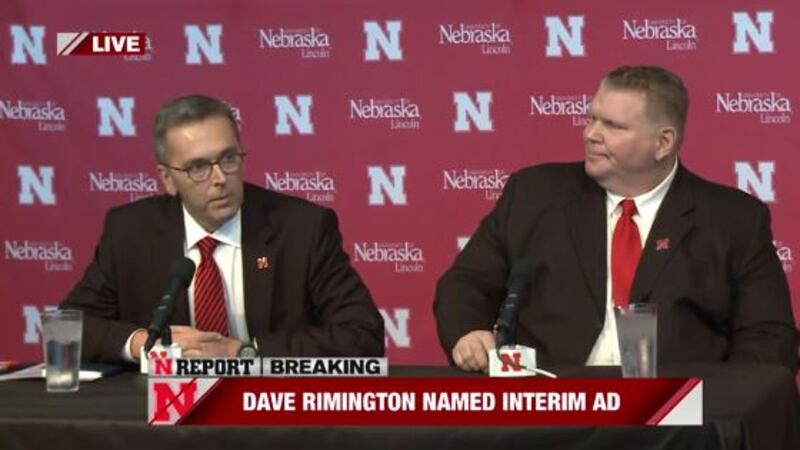 Nebraska names Dave Rimington interim AD