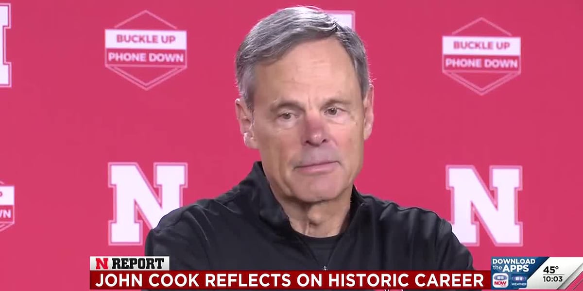 Reflecting on John Cook's historic career at Nebraska