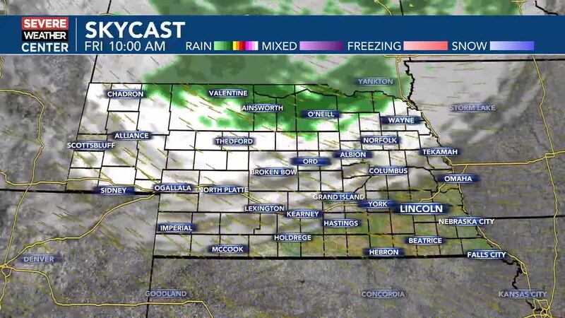 Forecast Update Friday Night Forecast