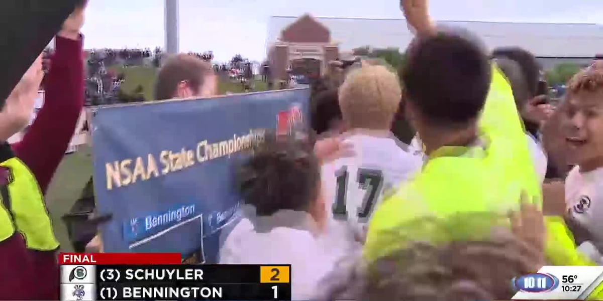 Schuyler wins Boys Class B Soccer Championship