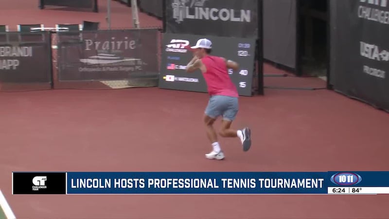 Lincoln hosts professional tennis tournament