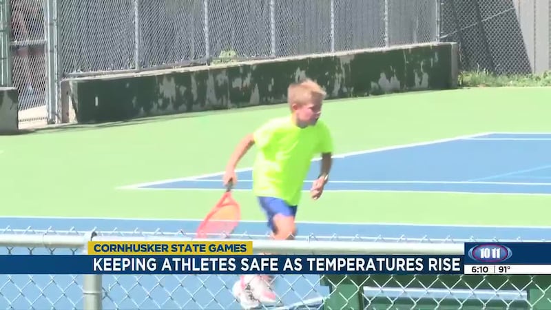 The Cornhusker State Games are underway this weekend as temperatures approach triple digits,...