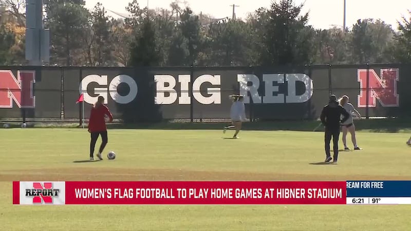 Nebraska Women's Flag Football to play at Hibner Stadium