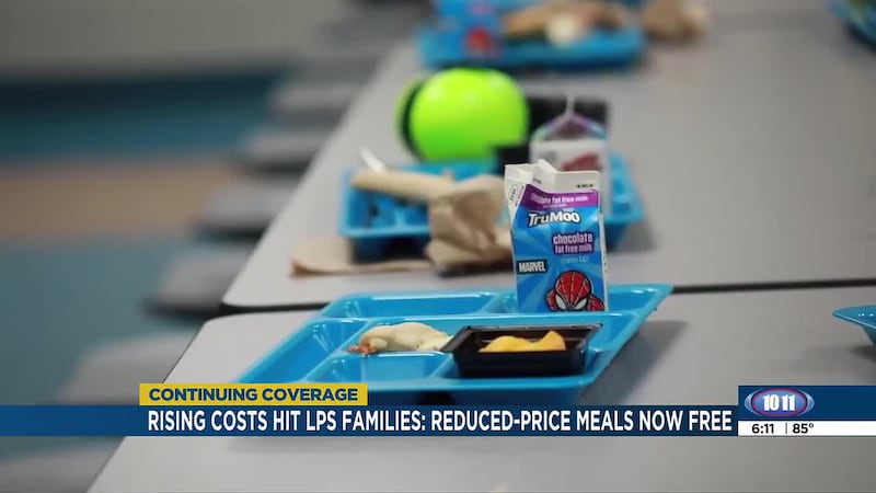 New law makes school meals free for some Lincoln students