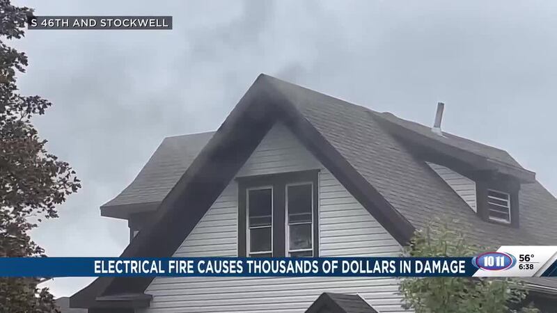 Firefighters were called to a south Lincoln house fire on Saturday.