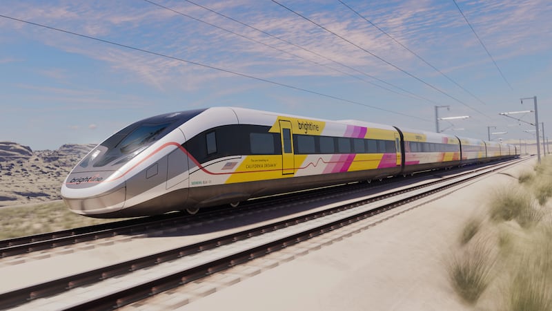 Brightline West told FOX5 Tuesday that it is still finalizing funding for the project.