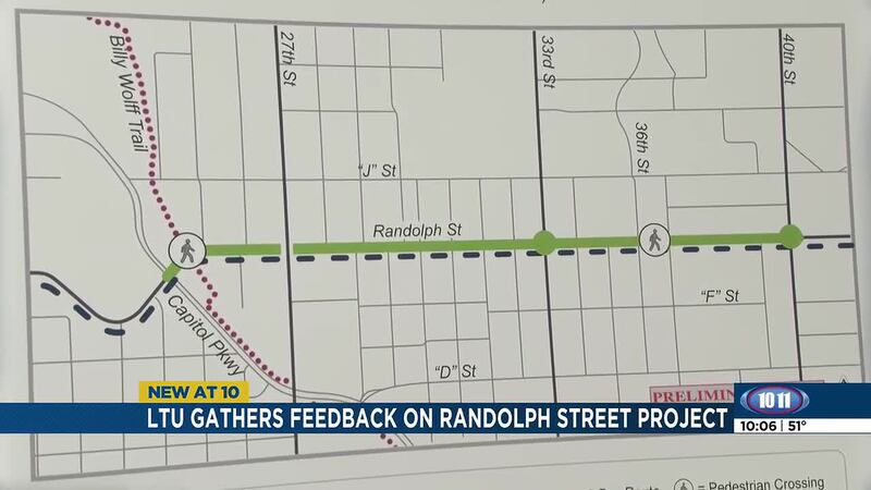 The improvements will widen the street to meet minimum design standard lane widths,...