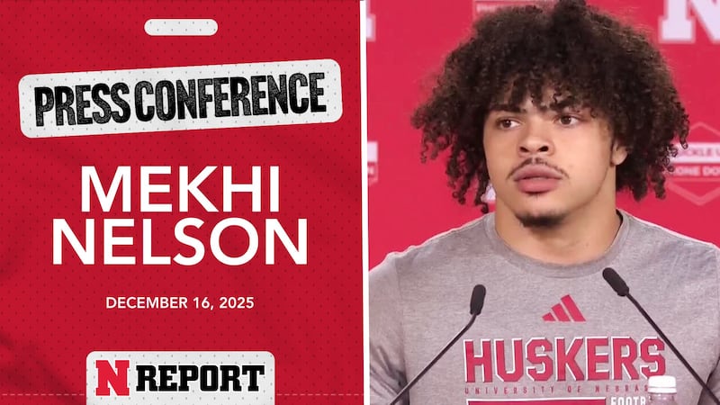 Nebraska Football RB Mekhi Nelson Bowl Prep Press Conference | Dec. 16, 2025
